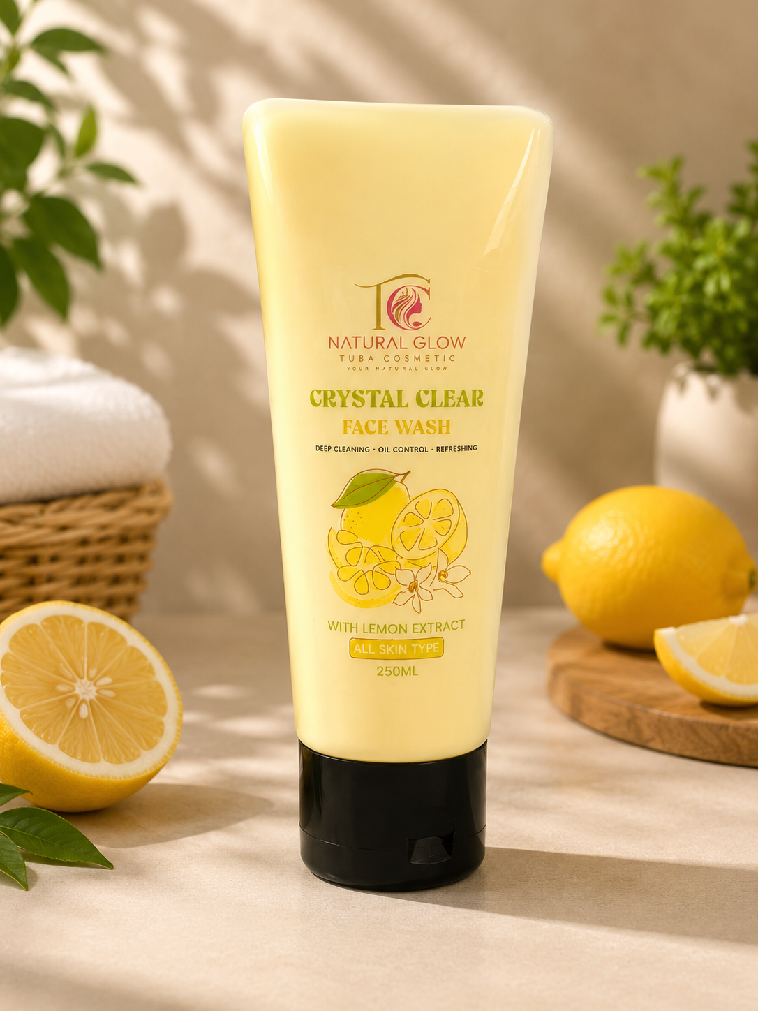 TC CRYSTAL CLEAR FACE WASH 250ML
