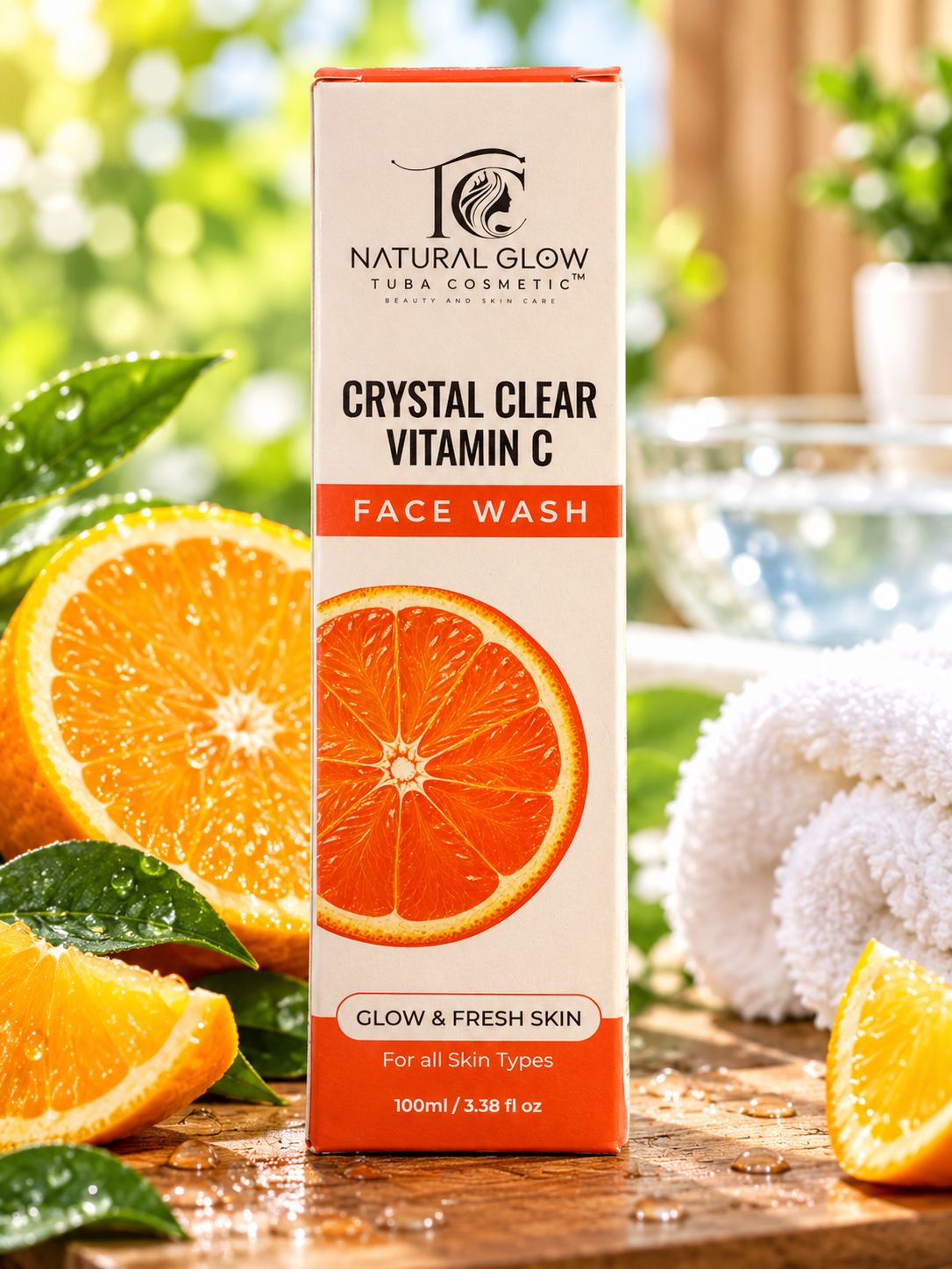 CRYSTAL CLEAR VITAMIN C FACE WASH